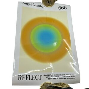 ✨ Angel Number 666 Poster: Aesthetic Aura Wall Art‎ & Spirit Guide Decor! 🌟